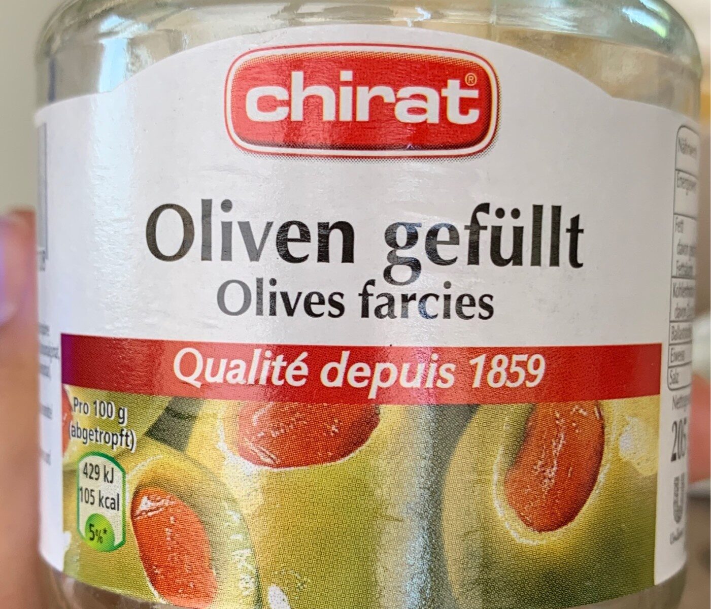 Oliven Gefullt - Prodotto - fr