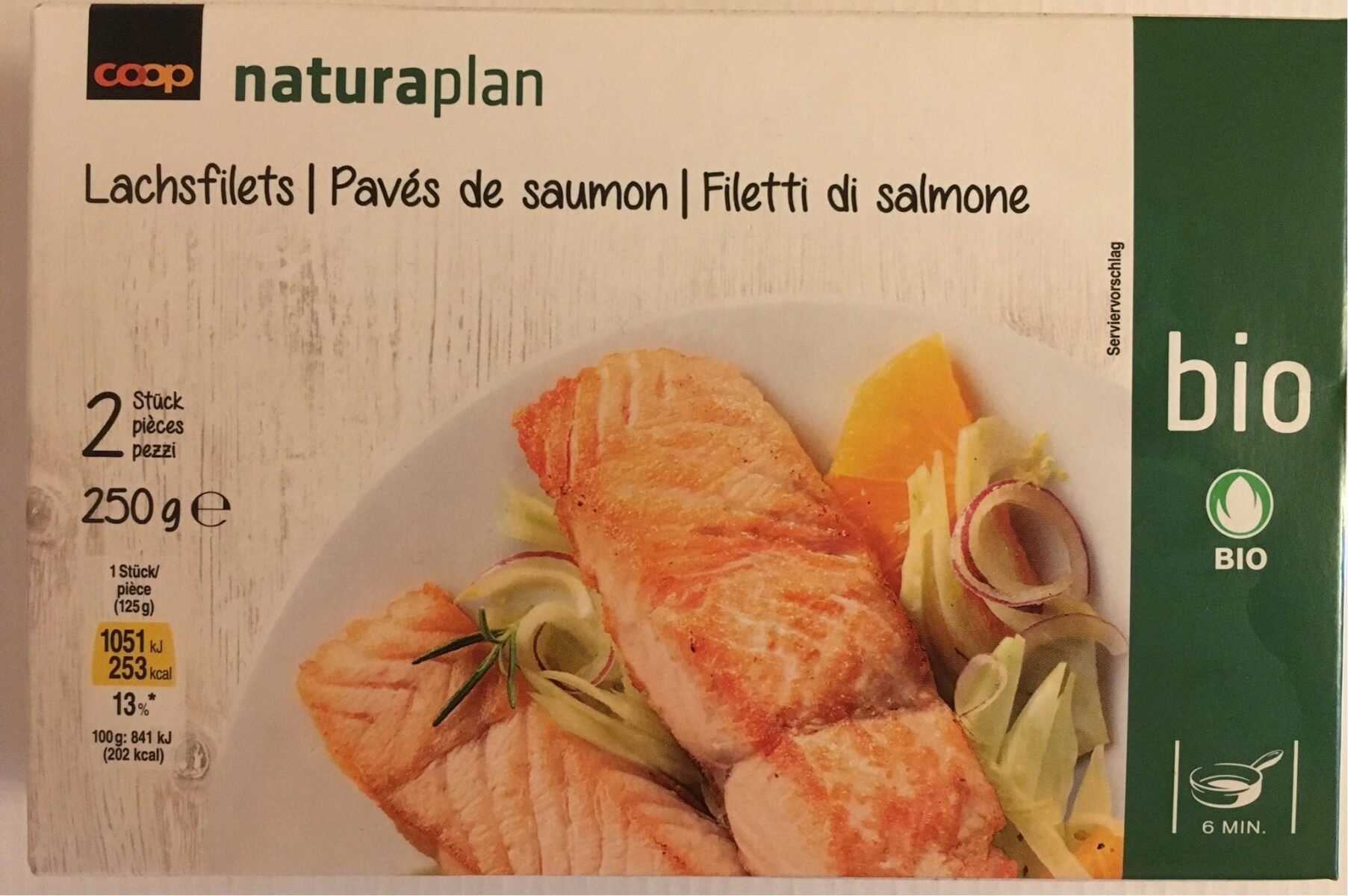 Pavés de saumon - Produit