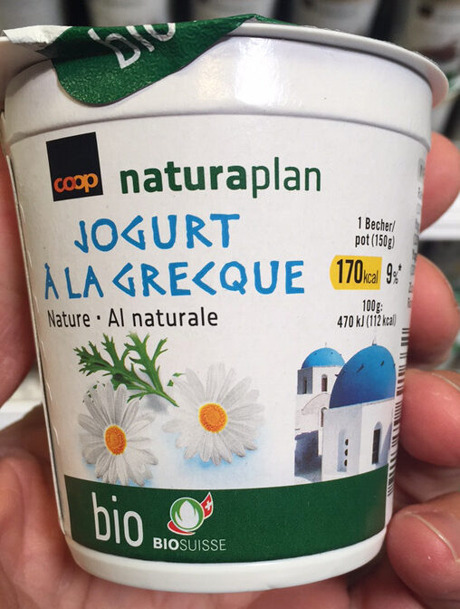 Jogurt à la grecque Nature - Prodotto - fr