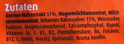 Ovomaltine, klassisch - Ingredients - de
