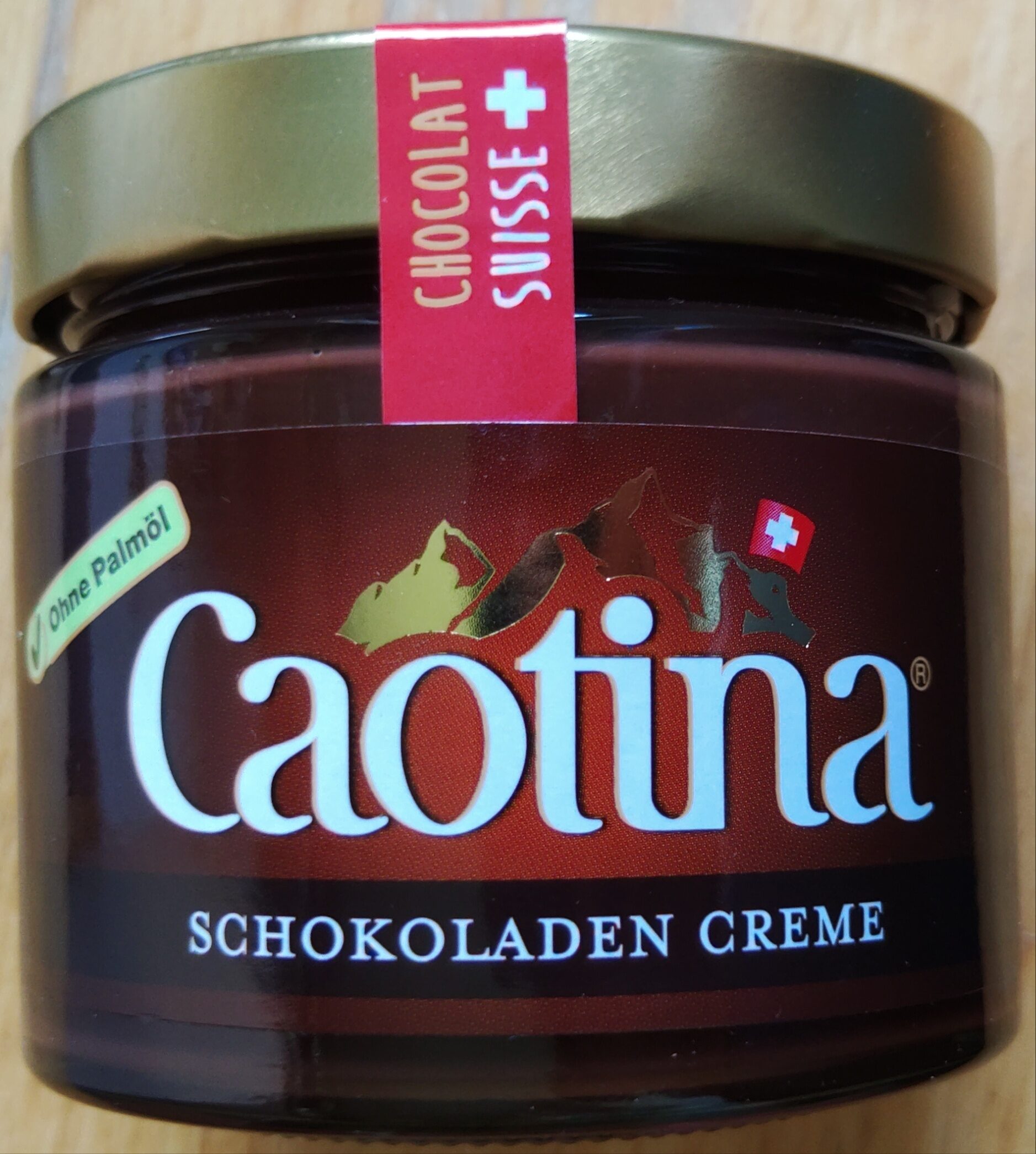 Caotina Schokoladen Creme - Produkt
