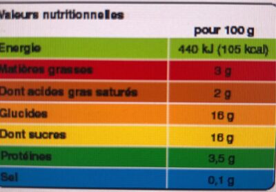 Yogourt balko myrtille heidelbeer - Nutrition facts - fr