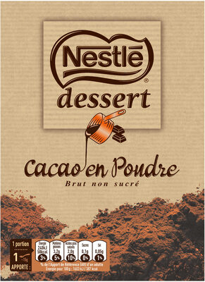 NESTLE DESSERT Cacao en Poudre boîte 250g - Prodotto - en