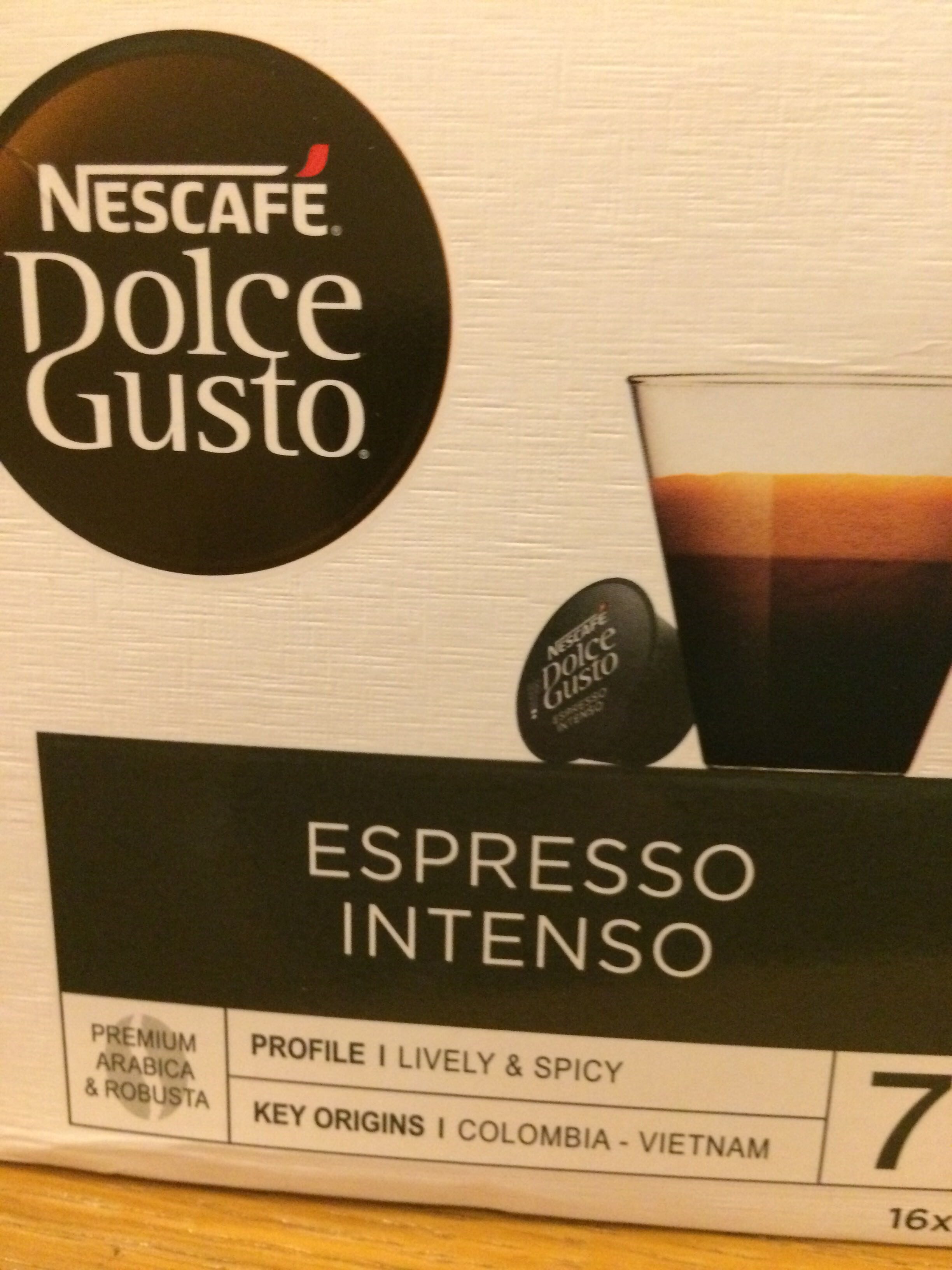 Dolce Gusto espresso intenso - Producto