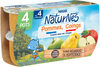 NESTLE NATURNES Compotes Bébé Pommes Coings -4x130g -Dès 4/6 mois - Producto