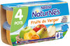 NESTLE NATURNES Compotes Bébé Fruits du Verger -4x130g -Dès 6 mois - Produkt