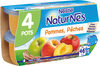 NESTLE NATURNES Compotes Bébé Pommes Pêches -4x130g -Dès 4/6 mois - Produkt