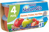 NESTLE NATURNES Compotes Bébé Pommes Fraises Myrtil-4x130g-Dès 6 mois - Product