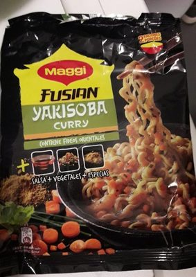 Fusian yakisoba fideos sabor curry - Produkt - es