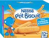 NESTLE P'tit Biscuit- Etui 180g - Dès 12 mois - نتاج