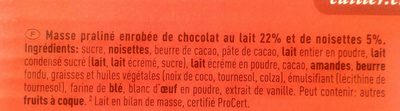 Branche au chocolat suisse - Ingrédients