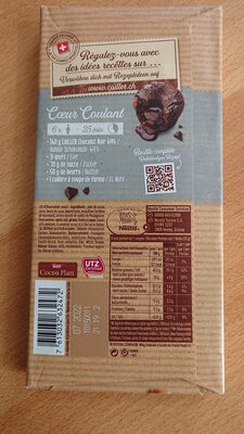 Schokolade: Cuisine Chocolat Noir Gourmands fur desserts - Produit