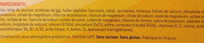 Nestle Renutryl Booster Caramel - 4 Bouteilles ? - Ingredientes - fr