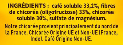 RICORE Original, Café & Chicorée, Boîte 260g - Ingrédients