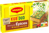 MAGGI Bouillon KUB DUO Epices + Herbes Orientales 105g - Prodotto