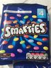 Smarties 4 Pack 152g - Product