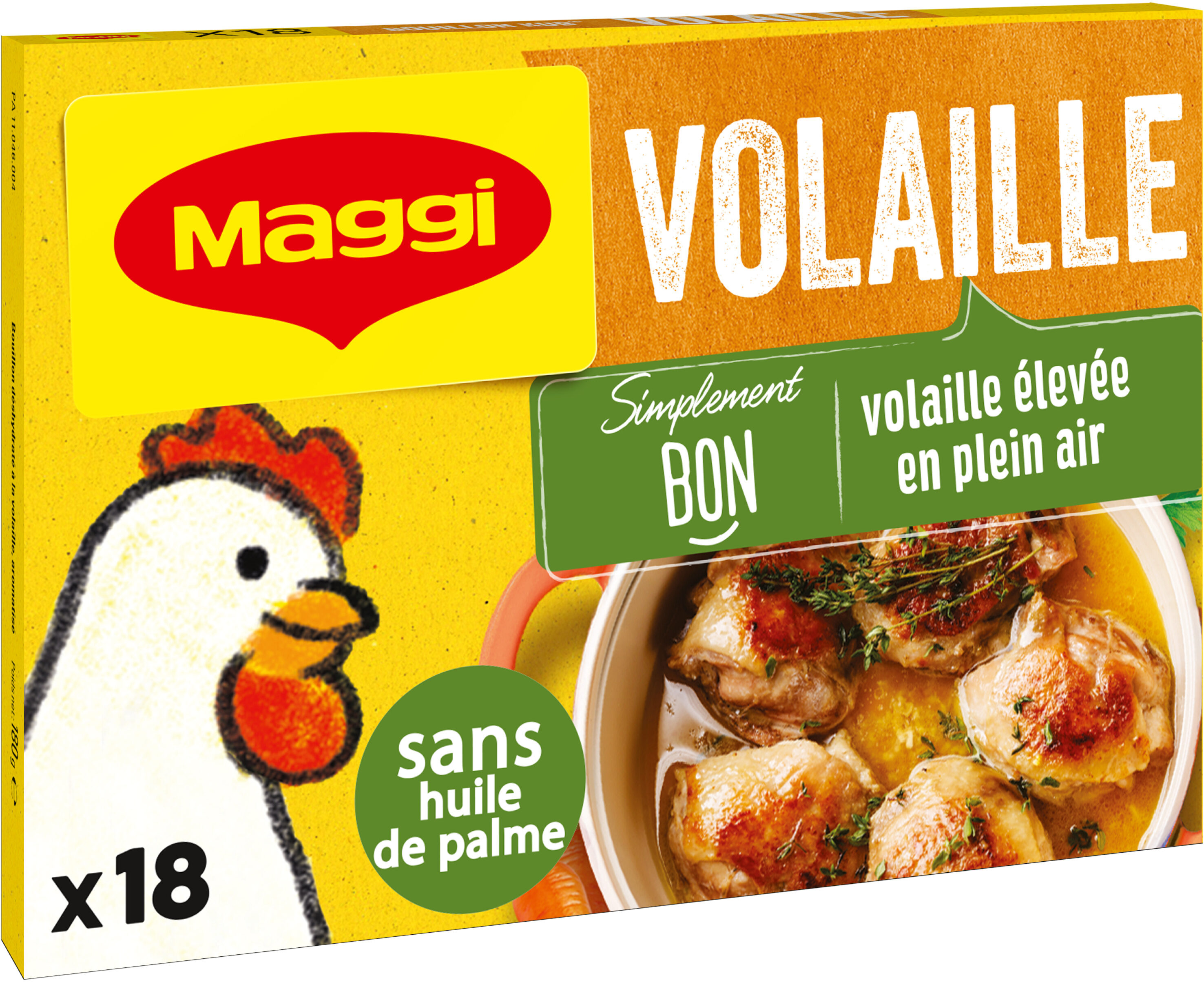 MAGGI Bouillon KUB Volaille 180g - Produkt - fr