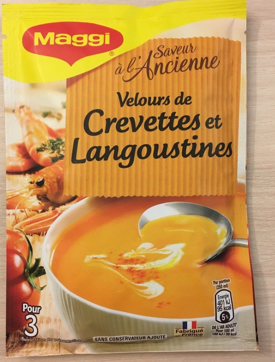 Soupe Velours de Crevettes et Langoustines - Product - fr