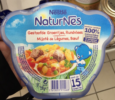 NaturNes Mijoté de Légumes, Bœuf - Produit
