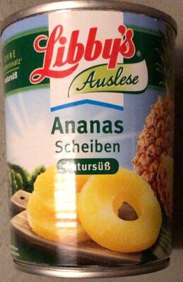 Ananas Scheiben natursüss - Product - de