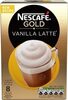 GOLD Vanilla Latte Coffee, 8 Sachets x - Produit