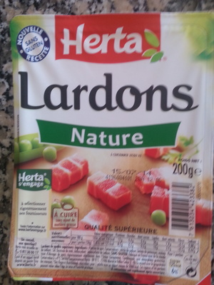 Lardons, Nature - Produit