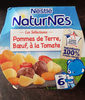 NESTLE NATURNES Les Sélections Petits Pots Bébé Pommes de terre, Bœuf à la tomate -2x200g -Dès 6 mois - Product