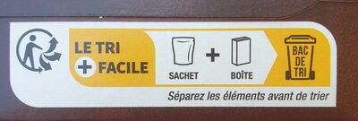 Céréales chocapic - Instrucciones de reciclaje y/o información de embalaje - fr