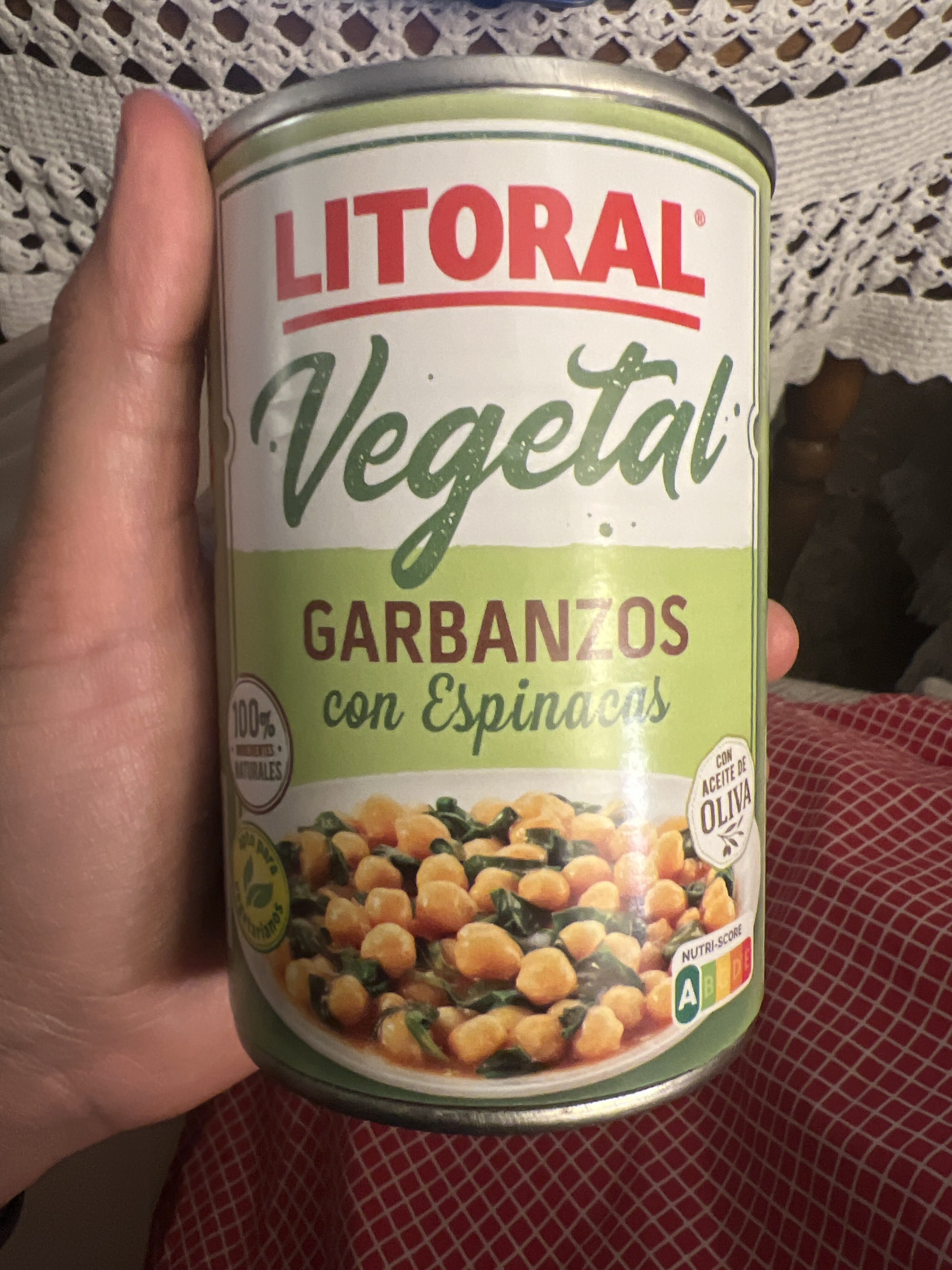 Vegetal garbanzos con espinacas - Produktua - en