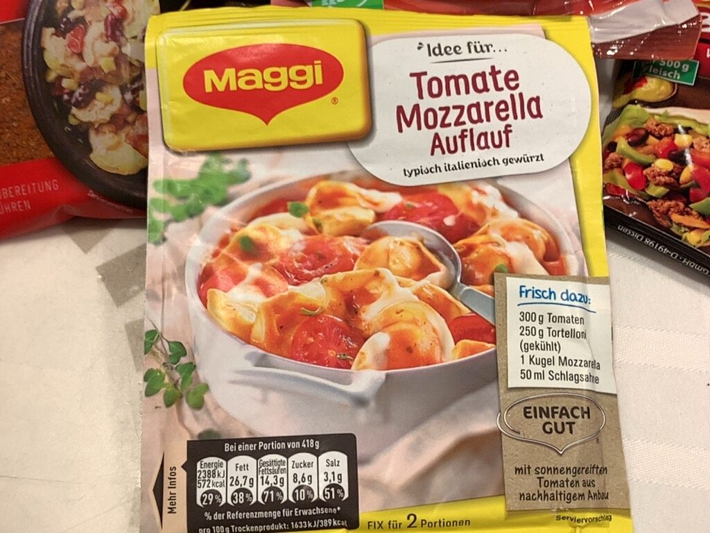 Tomate Mozarella Tortellini - Produkt