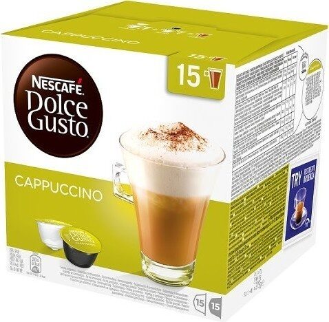 Gusto Cappuccino Coffee Pods Capsules Per Box - Product - fr