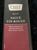 Sauce vin rouge - Product