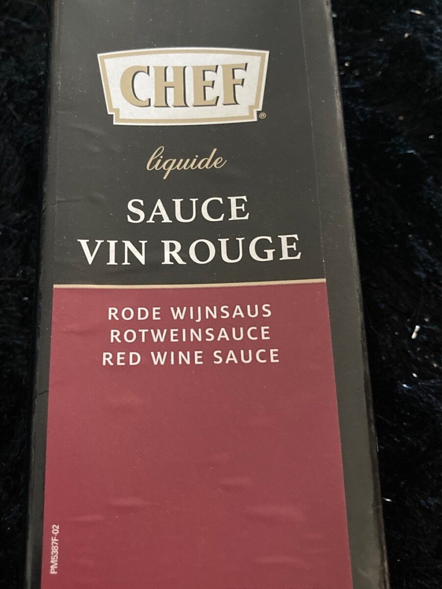 Sauce vin rouge - Product - fr