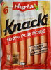 KNACKI Original 100% pur porc - Product