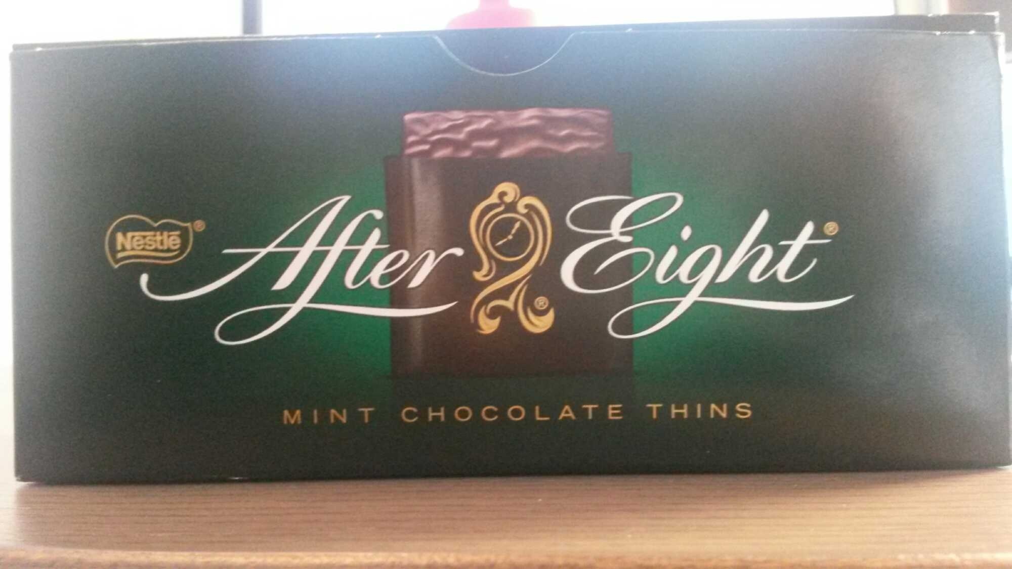 Mint chocolate thins - Producte - en