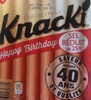 6 Original Knacki, Happy Birthday (Sel Réduit de 25 %) - Producto