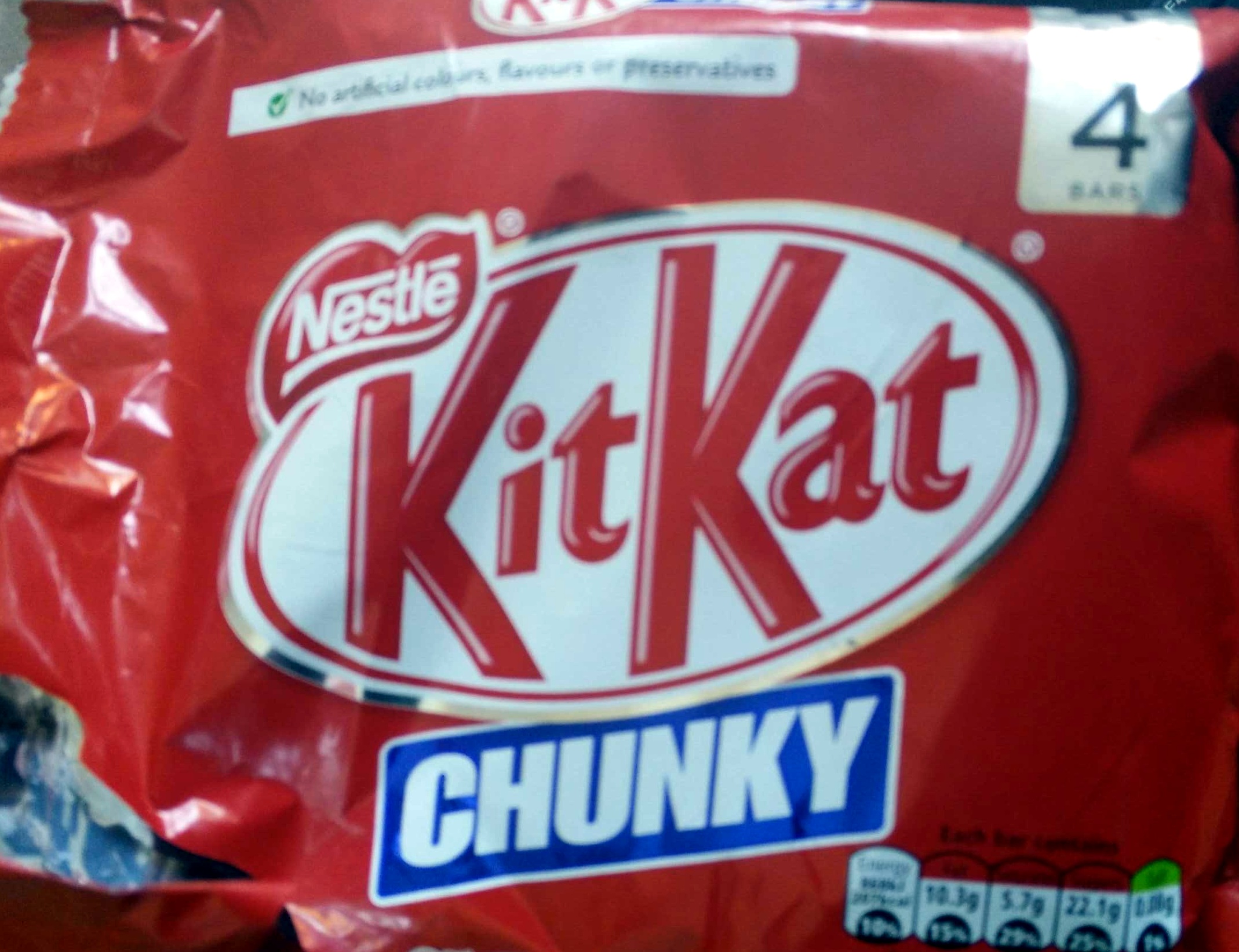 Kit Kat Chunky - Produit - en