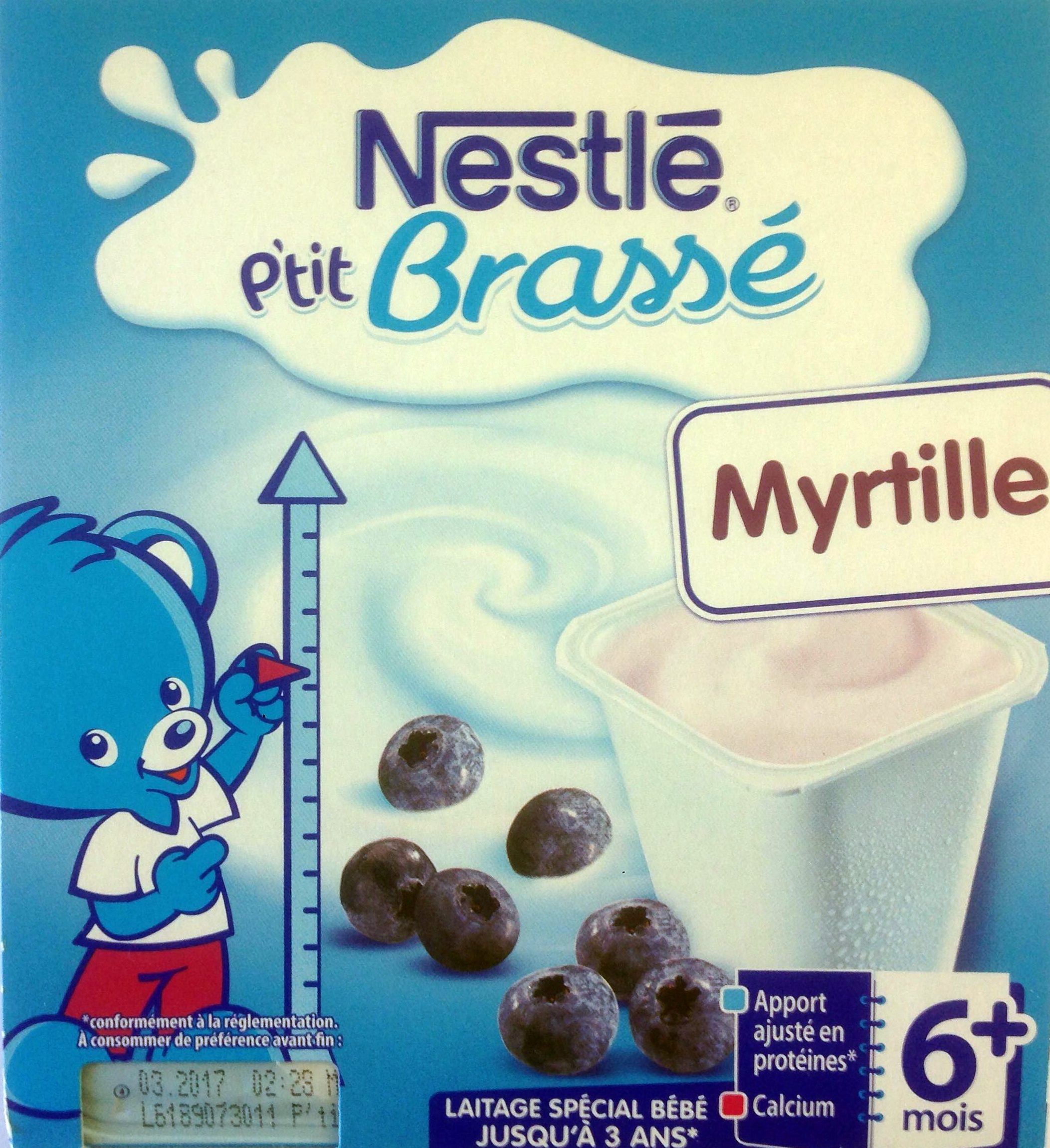 P'tit Brassé Myrtille - Producto - fr