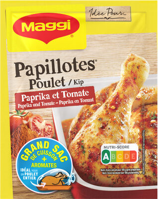 MAGGI Papillotes Poulet Paprika et Tomate 28g - Product - fr