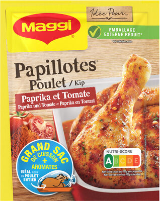 MAGGI Papillotes Poulet Paprika et Tomate 28g - Produit
