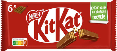 KITKAT 4 Finger Barre au chocolat au Lait, 41,5g en lot de 6 - Product - fr