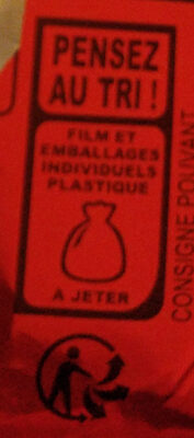 KITKAT 4 Finger Barre au chocolat au Lait, 41,5g en lot de 6 - Recycling instructions and/or packaging information - fr