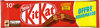 KITKAT 4 Finger Barre au chocolat au Lait, 41,5g en lot de 10 - Product