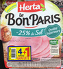 Le Bon Paris -25% de sel (4+1 gratuite) - Prodotto