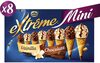 Mini cônes vanille nougatine & chocolat nougatine - Product