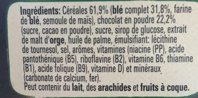 Chocapic - Ingredients - fr