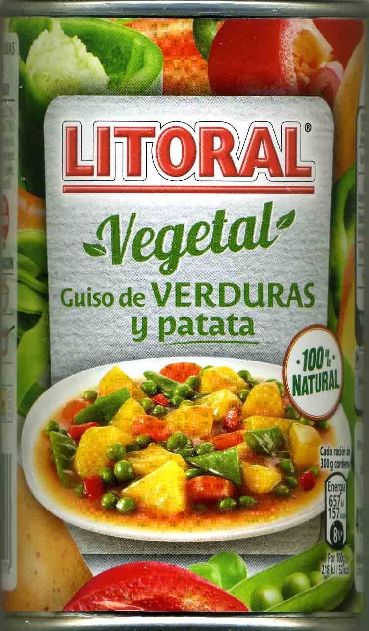 Vegetal guiso de verduras y patata - Produkt - es