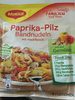 Paprika-Pilz Bandnudeln - Produit