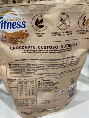 Fitness Mézes Granola - Ingredienti