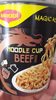 Magic Asia Noodle Cup Beef Taste - Product